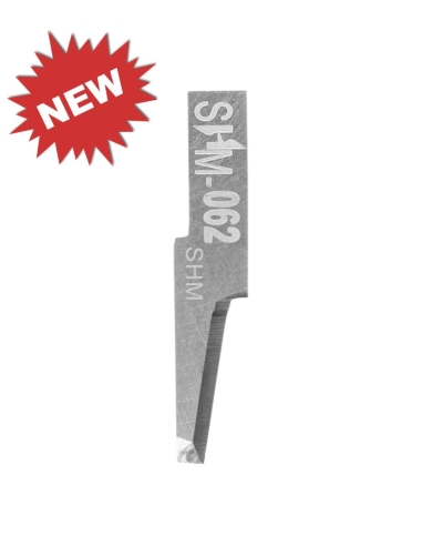 Cuchilla en SUPERMTAL DURO (SHM) Ibertec SHM-062 / Z62 / 5002488 / compatible para máquinas de corte automatizado Ibertec
