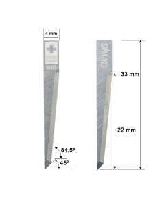 Cuchilla EN SUPER METAL DURO (SHM) Ibertec Z23 / 5005560 / SHM-023 / compatible para máquina Ibertec de corte automatizado