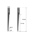 Cuchilla Ibertec Z29 / 3910319 / HTZ-029 / compatible para máquina Ibertec de corte automatizado