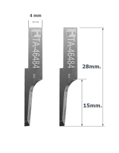 Cuchilla Ibertec 01046484 / HTA-46484 / compatible para máquina Ibertec de corte automatizado