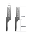 Cuchilla Ibertec 01046484 / HTA-46484 / compatible para máquina Ibertec de corte automatizado