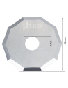 PRODUCTO EXCLUSIVO HITACS -  Cuchilla decagonal HM 40 mm de Ø / HT-D59 / compatible para máquina Ibertec de corte automatizado
