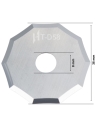 PRODUCTO EXCLUSIVO HITACS - Cuchilla decagonal HM 38 mm de Ø / HT-D58 / compatible para máquina Ibertec de corte automatizado