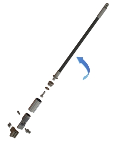 Eje oscilante EOT-250 / E2500300M / compatible con sistemas de corte Zünd