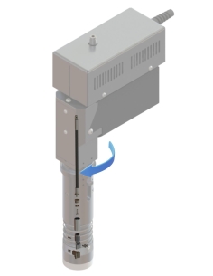 Eje oscilante EOT-250 / E2500300M / compatible con sistemas de corte Zünd