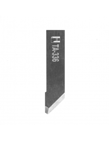 Cuchilla Ibertec 01033336 - 01039893 / HTA-336 / compatible para máquina Ibertec de corte automatizado