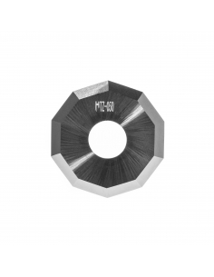 Cuchilla Ibertec Z50 / 3910335 / HTZ-050 / Cuchilla decagonal HM compatible para máquina Ibertec de corte automatizado