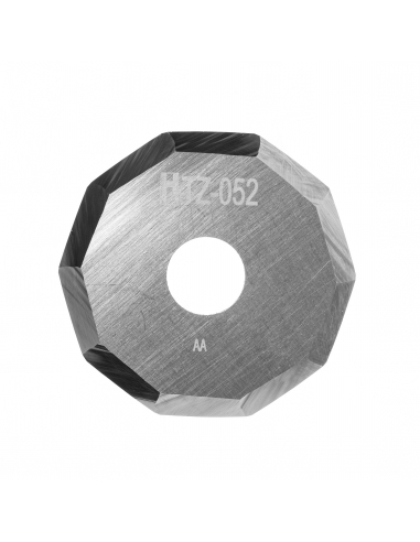 Cuchilla Ibertec Z52 / 3910337 / HTZ-052 / Cuchilla decagonal HM compatible para máquina Ibertec de corte automatizado