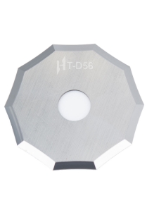 PRODUCTO EXCLUSIVO HITACS - Cuchilla decagonal HM 34 mm de Ø / HT-D56 / compatible para máquina Ibertec de corte automatizado